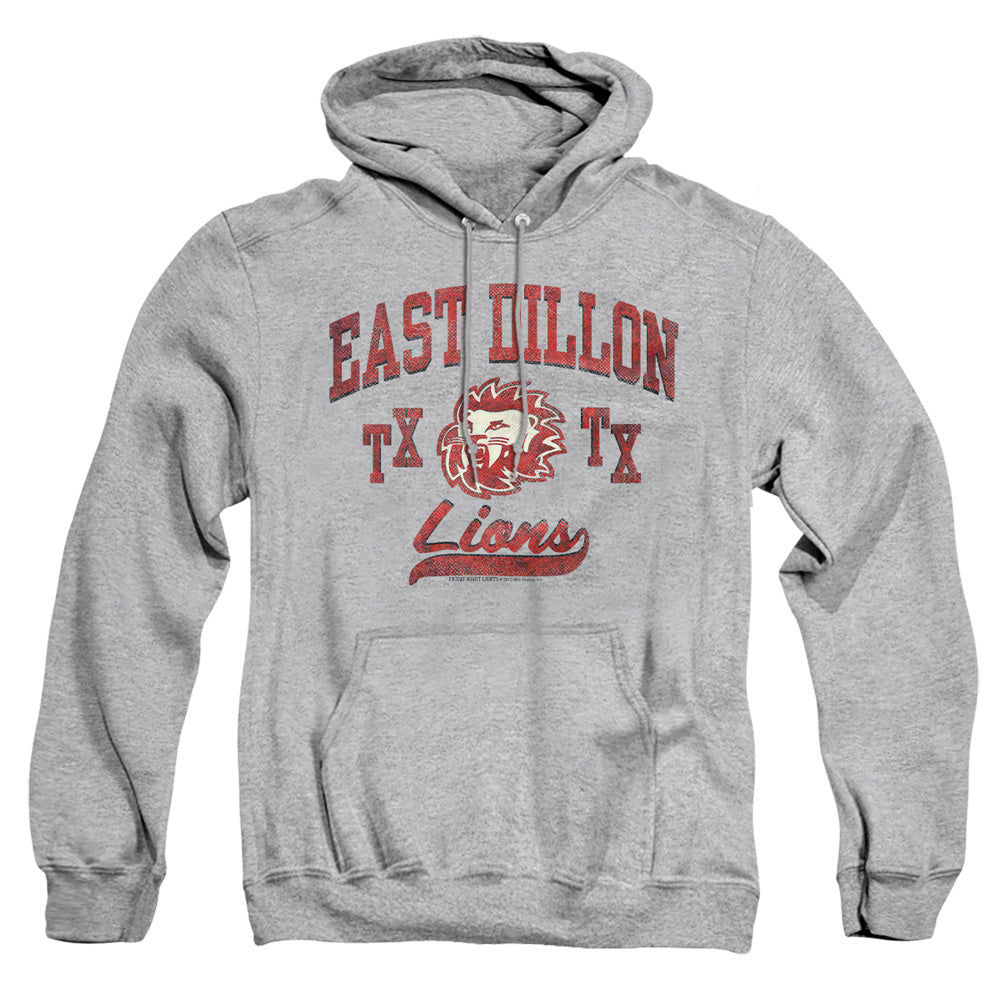 AN OFFCIALLY LICENSED FRIDAY NIGHT LIGHTS ATHLETIC LIONS ADULT UNISEX PULLOVER HOODIE ATHLETIC HEATHER