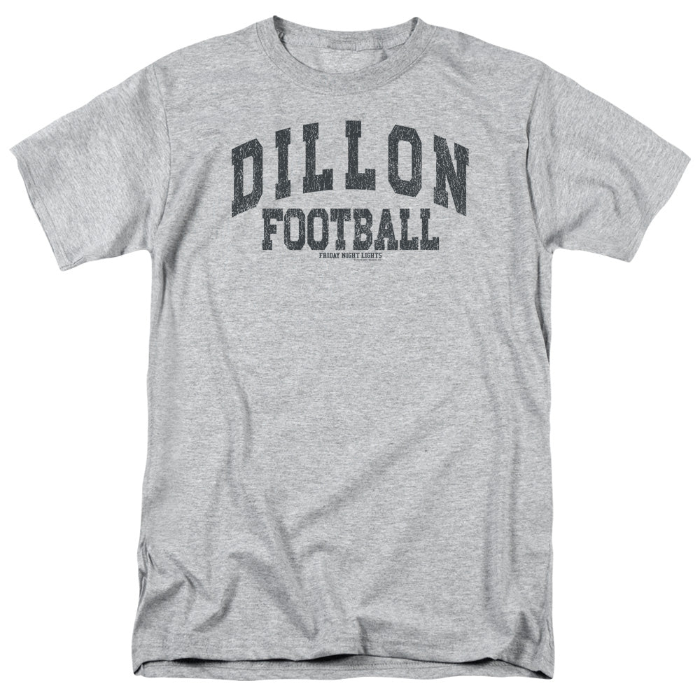 AN OFFCIALLY LICENSED FRIDAY NIGHT LIGHTS DILLION ARCH MEN'S REGULAR FIT T-SHIRT ATHLETIC HEATHER