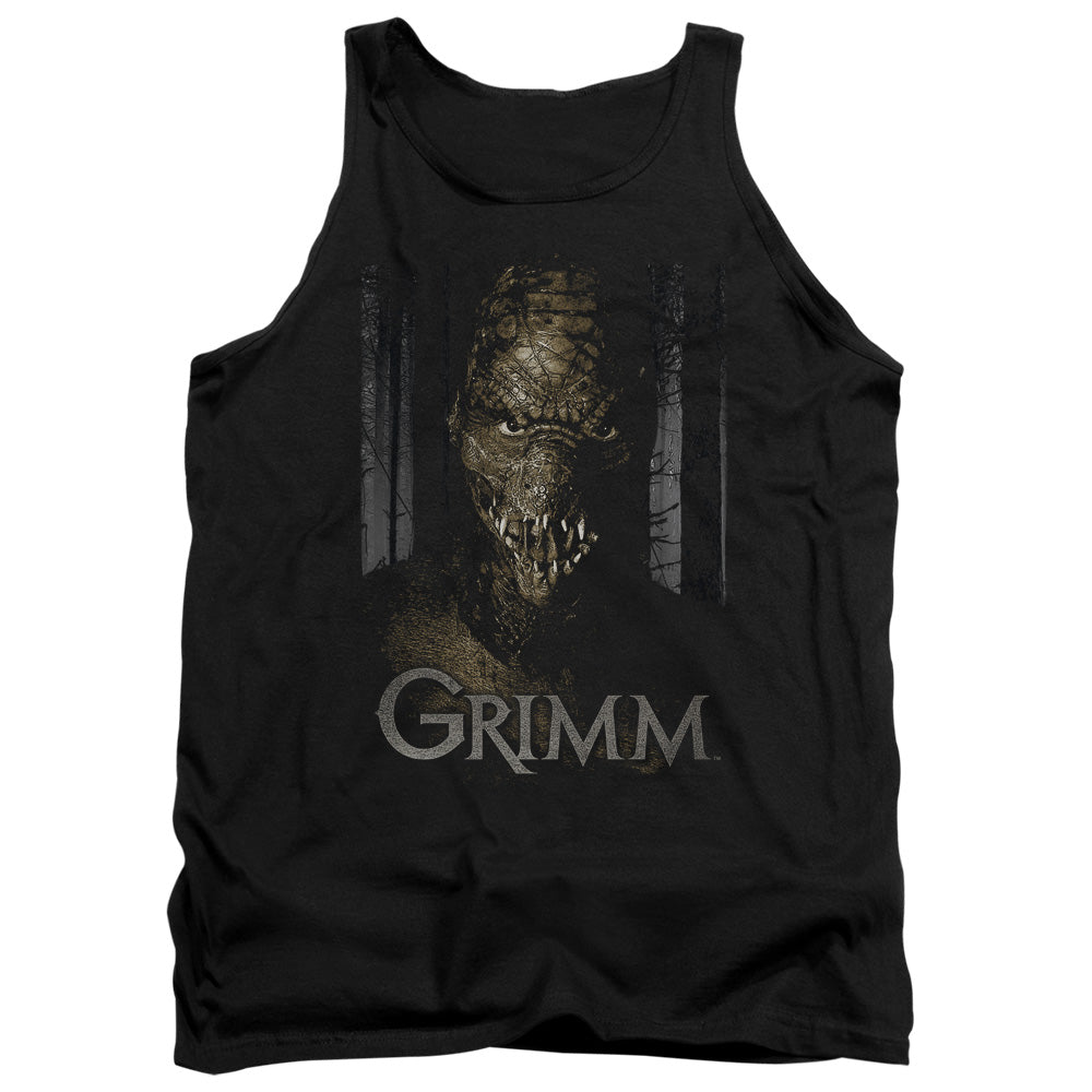 AN OFFCIALLY LICENSED GRIMM CHOMPERS ADULT UNISEX TANK TOP BLACK