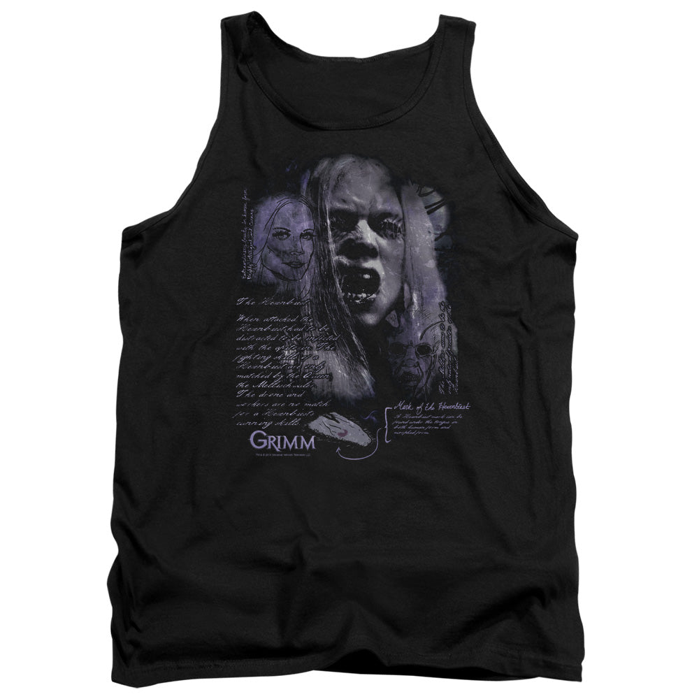 AN OFFCIALLY LICENSED GRIMM LADY HEXENBEAST ADULT UNISEX TANK TOP BLACK