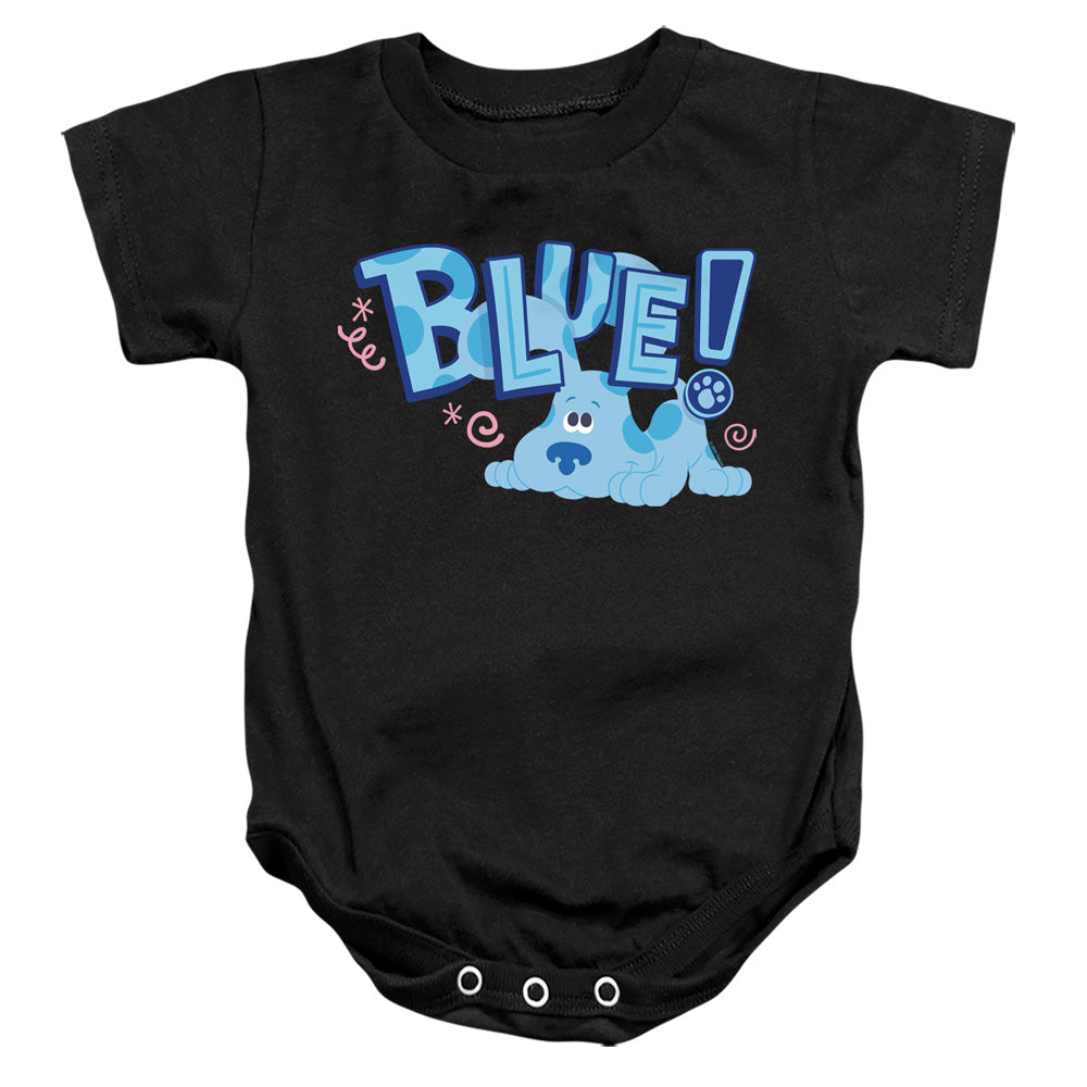 AN OFFCIALLY LICENSED BLUES CLUES & YOU PUPPY! BABY BODYSUIT BLACK