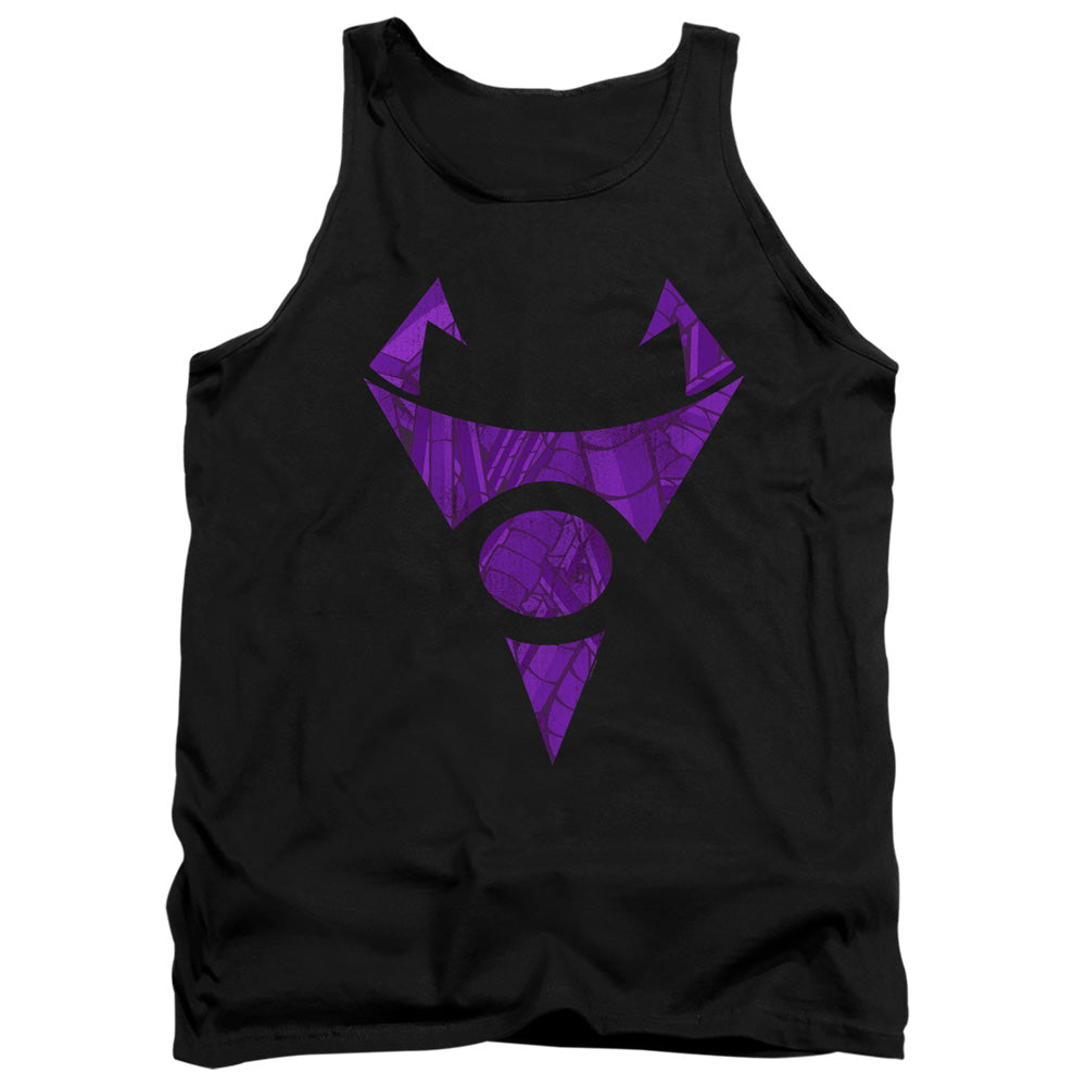 AN OFFCIALLY LICENSED INVADER ZIM IRKEN LOGO TUBED ADULT UNISEX TANK TOP BLACK