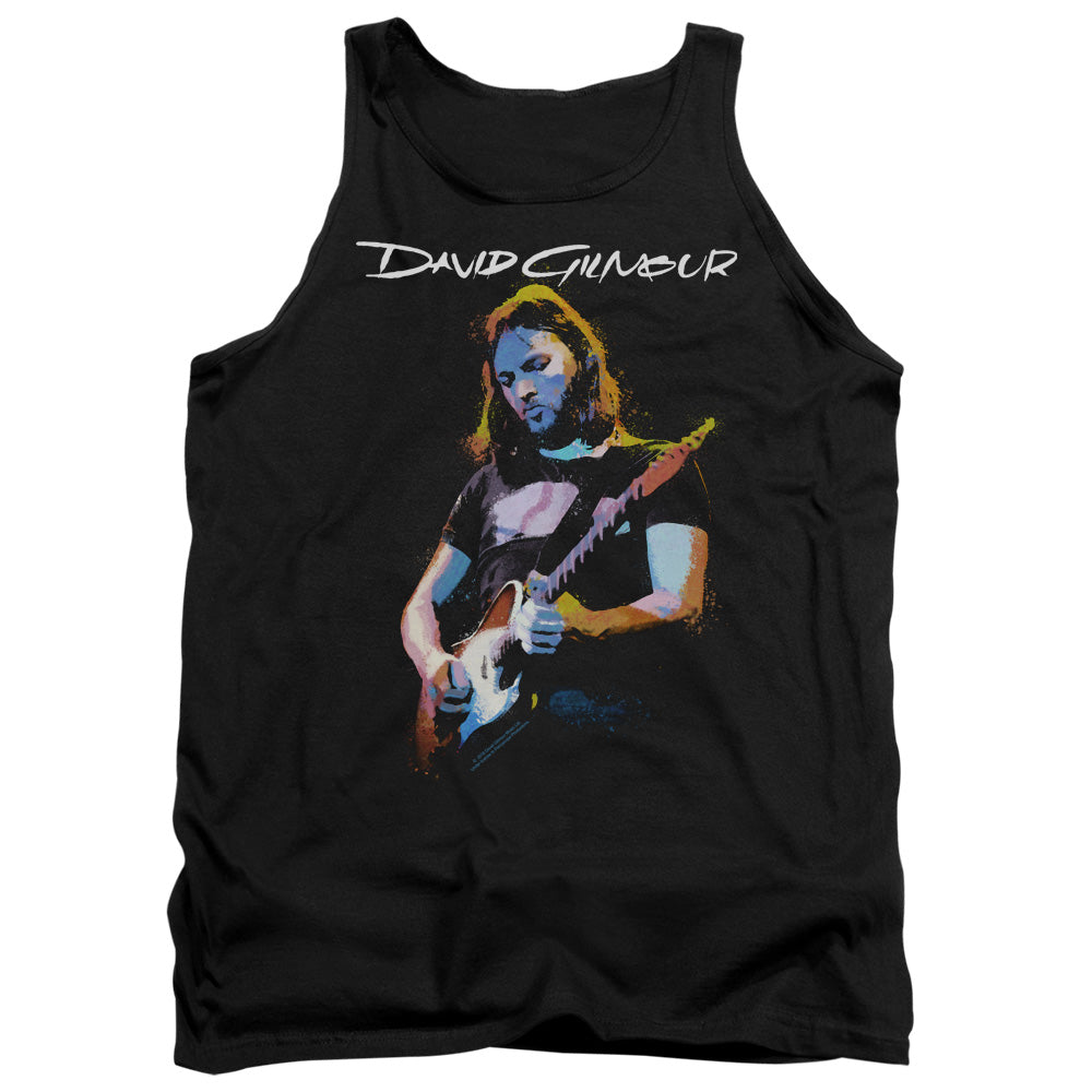 AN OFFCIALLY LICENSED DAVID GILMOUR GUITAR GILMOUR ADULT UNISEX TANK TOP BLACK