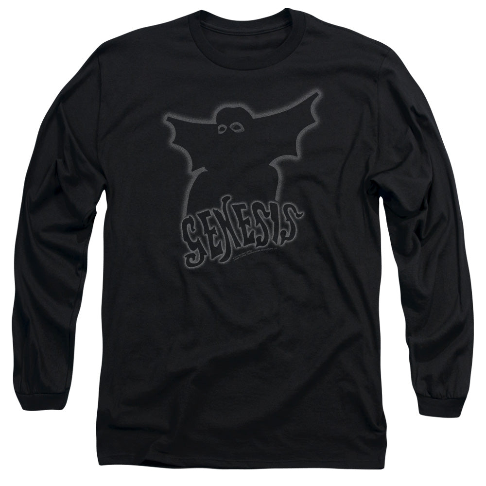 AN OFFCIALLY LICENSED GENESIS WATCHER OF THE SKIES MEN'S LONG SLEEVE T-SHIRT BLACK