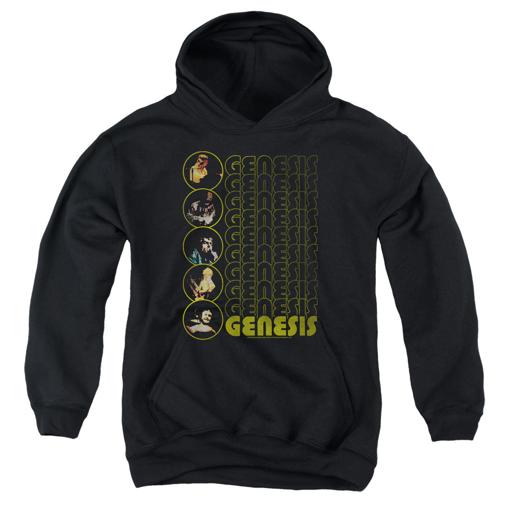 AN OFFCIALLY LICENSED GENESIS THE CARPET CRAWLERS YOUTH HOODIE BLACK