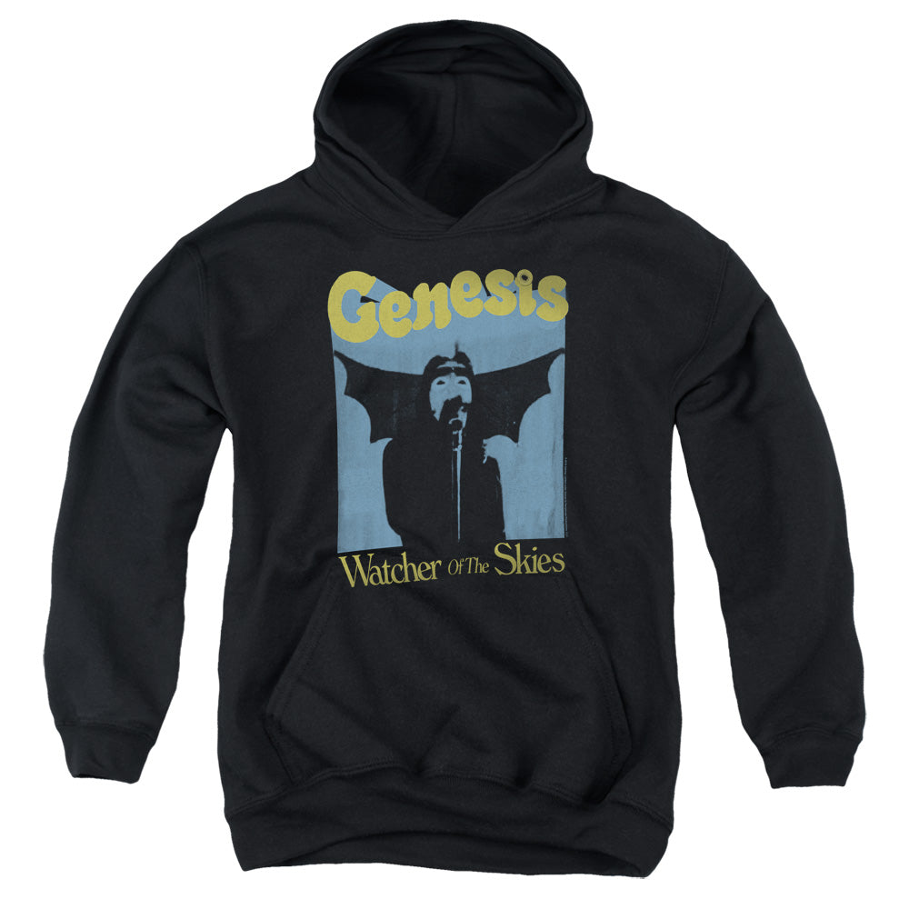 AN OFFCIALLY LICENSED GENESIS WATCHER OF THE SKIES YOUTH HOODIE BLACK