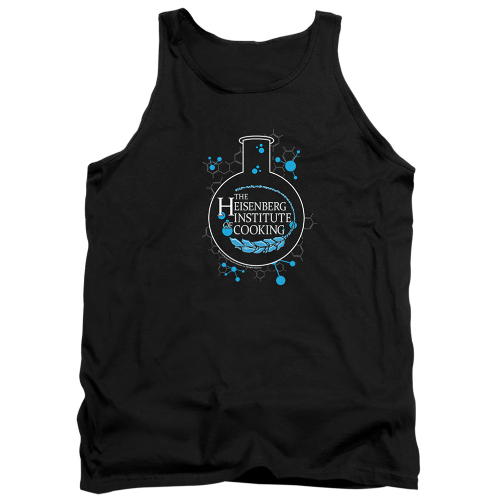 AN OFFCIALLY LICENSED BREAKING BAD HEISENBERG INSTITUTE OF COOKING ADULT UNISEX TANK TOP BLACK