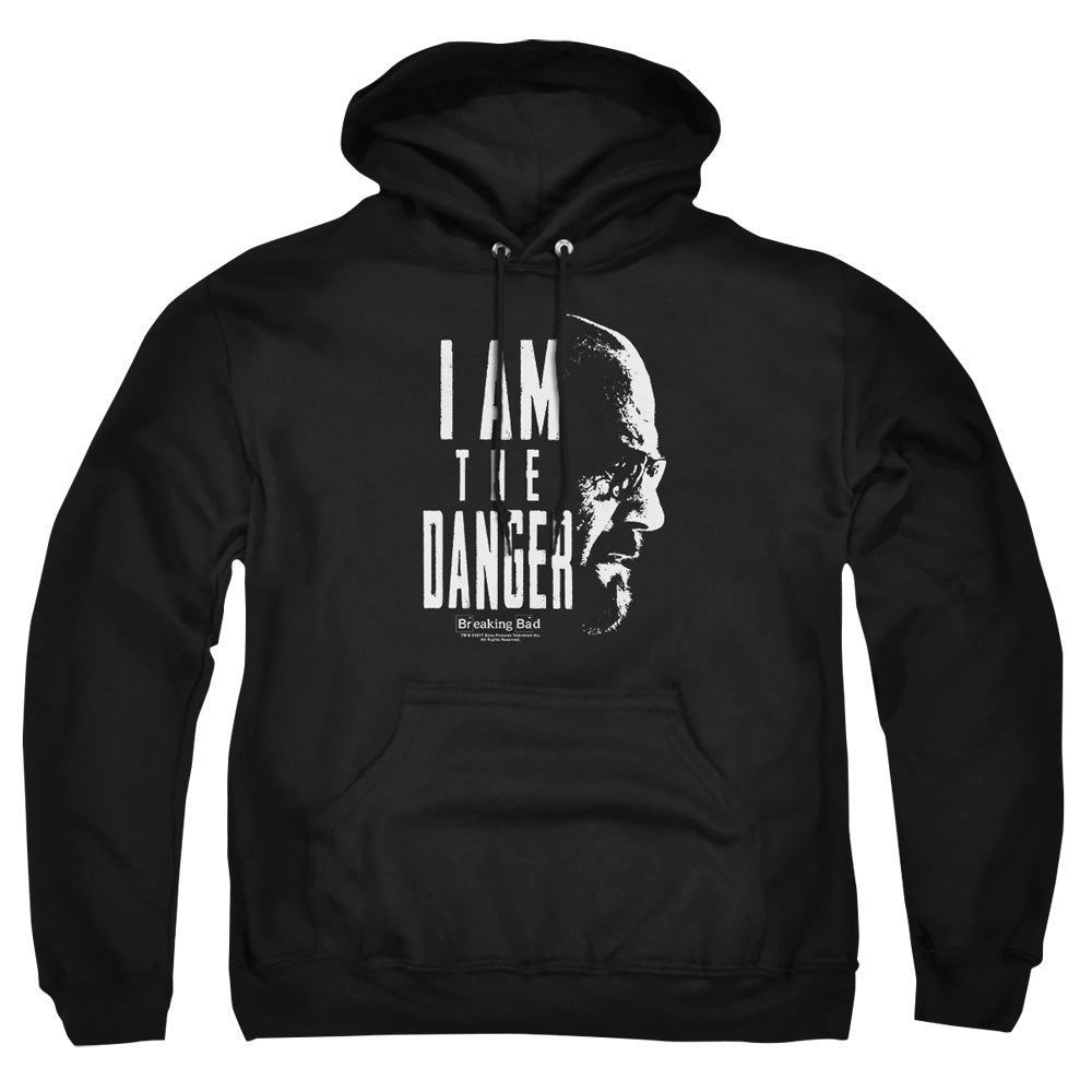 AN OFFCIALLY LICENSED BREAKING BAD THE DANGER ADULT UNISEX PULLOVER HOODIE BLACK