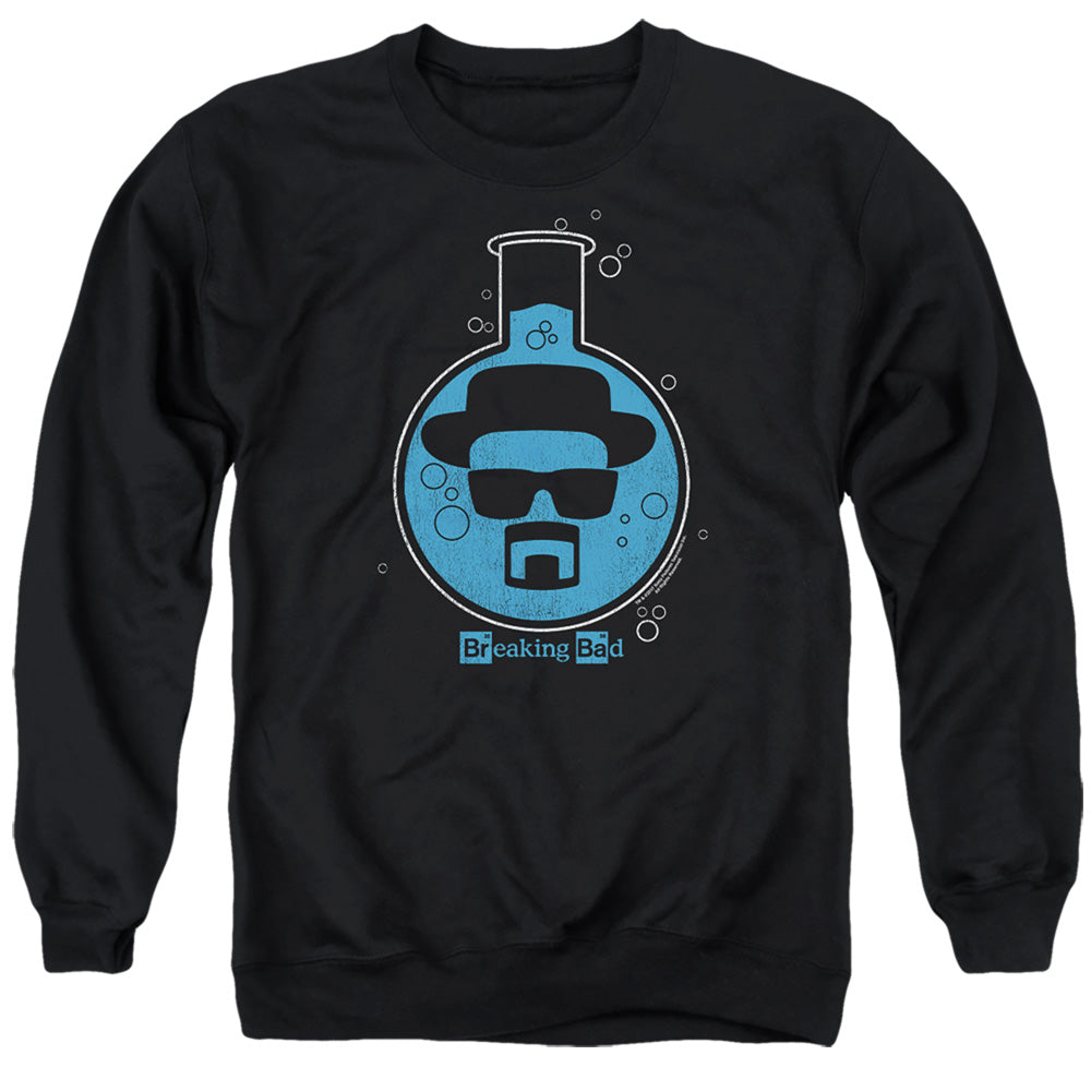 AN OFFCIALLY LICENSED BREAKING BAD BAD BREAKER ADULT UNISEX CREWNECK SWEATSHIRT BLACK