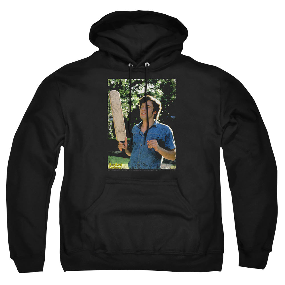 AN OFFCIALLY LICENSED DAZED AND CONFUSED OBANNION ADULT UNISEX PULLOVER HOODIE BLACK