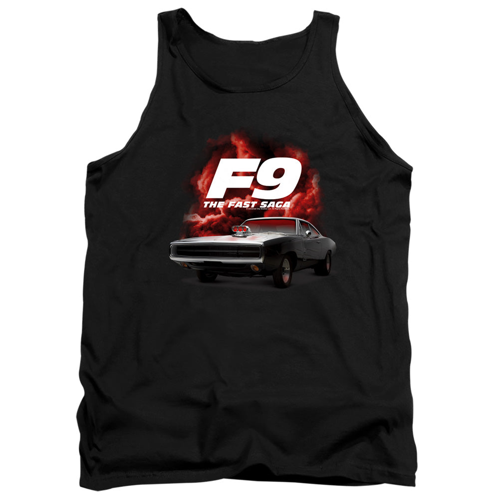 AN OFFCIALLY LICENSED FAST AND THE FURIOUS 9 CAMERO ADULT UNISEX TANK TOP BLACK