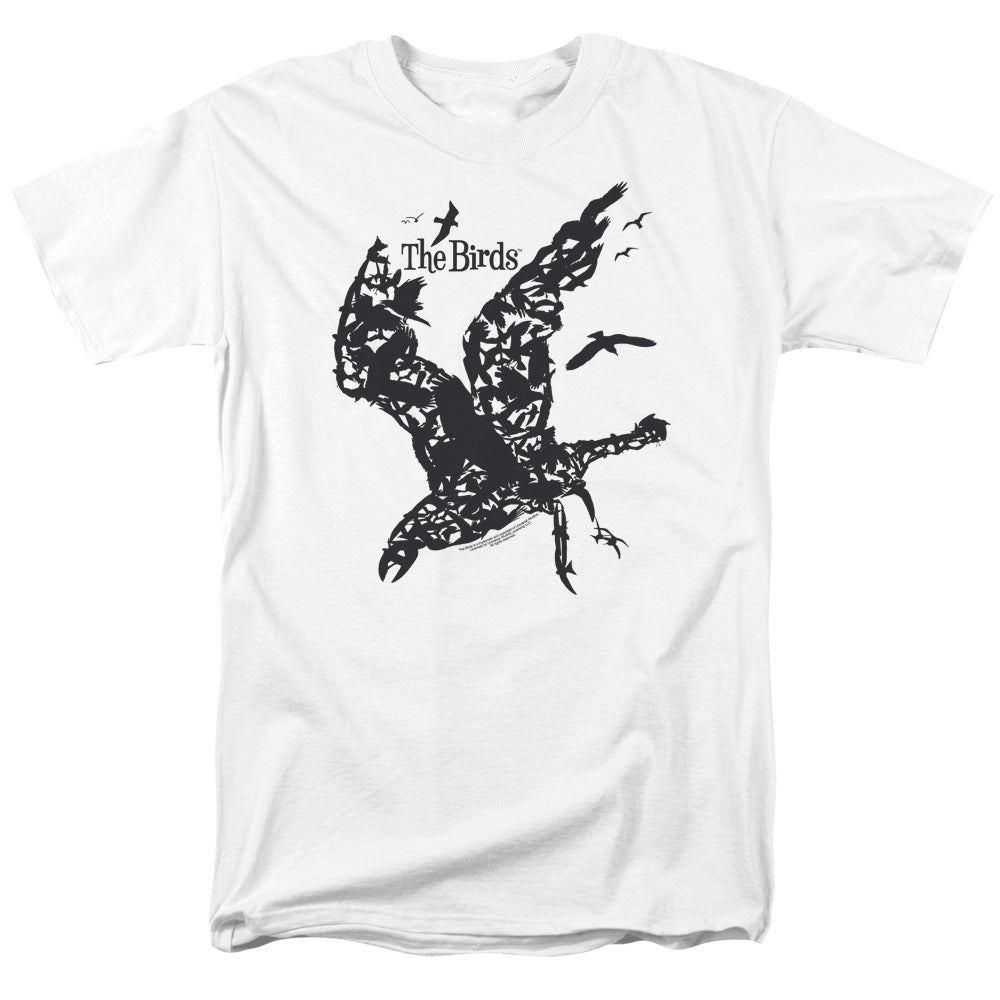 AN OFFCIALLY LICENSED BIRDS TITLE MEN'S REGULAR FIT T-SHIRT WHITE