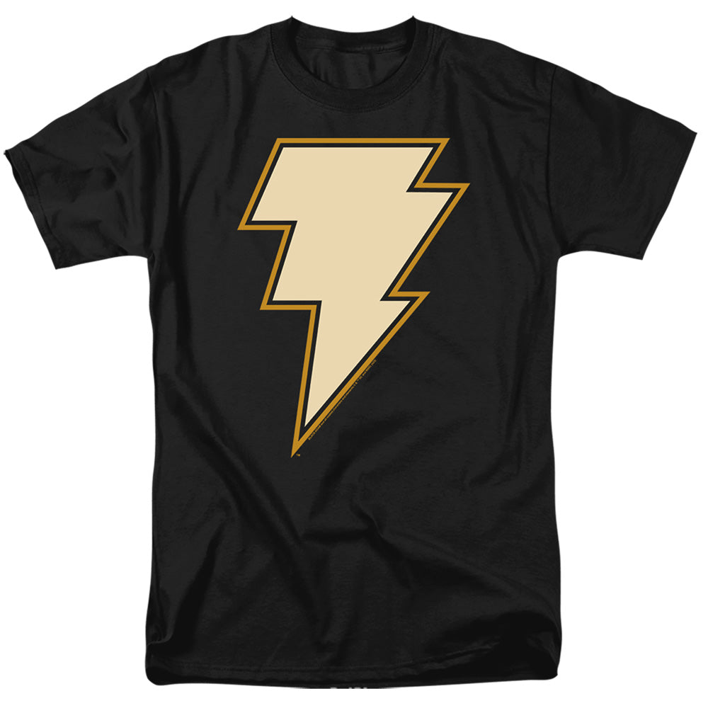 AN OFFCIALLY LICENSED BLACK ADAM BLACK ADAM CHEST EMBLEM MEN'S REGULAR FIT T-SHIRT BLACK