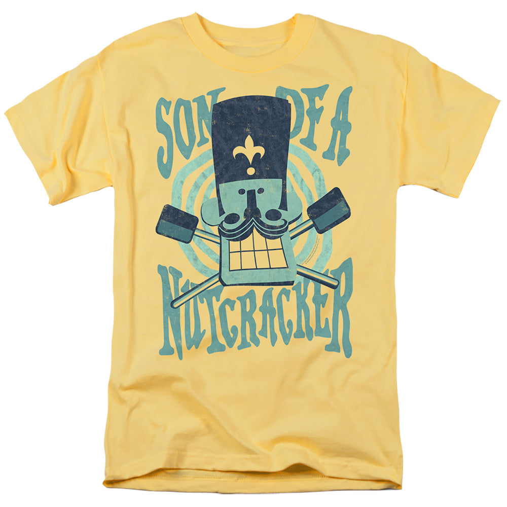 AN OFFCIALLY LICENSED ELF SON OF A MEN'S REGULAR FIT T-SHIRT BANANA