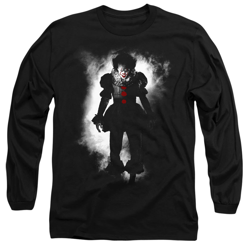 AN OFFCIALLY LICENSED IT 2017 FLOATER MEN'S LONG SLEEVE T-SHIRT BLACK