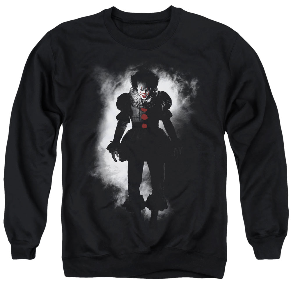 AN OFFCIALLY LICENSED IT 2017 FLOATER ADULT UNISEX CREWNECK SWEATSHIRT BLACK