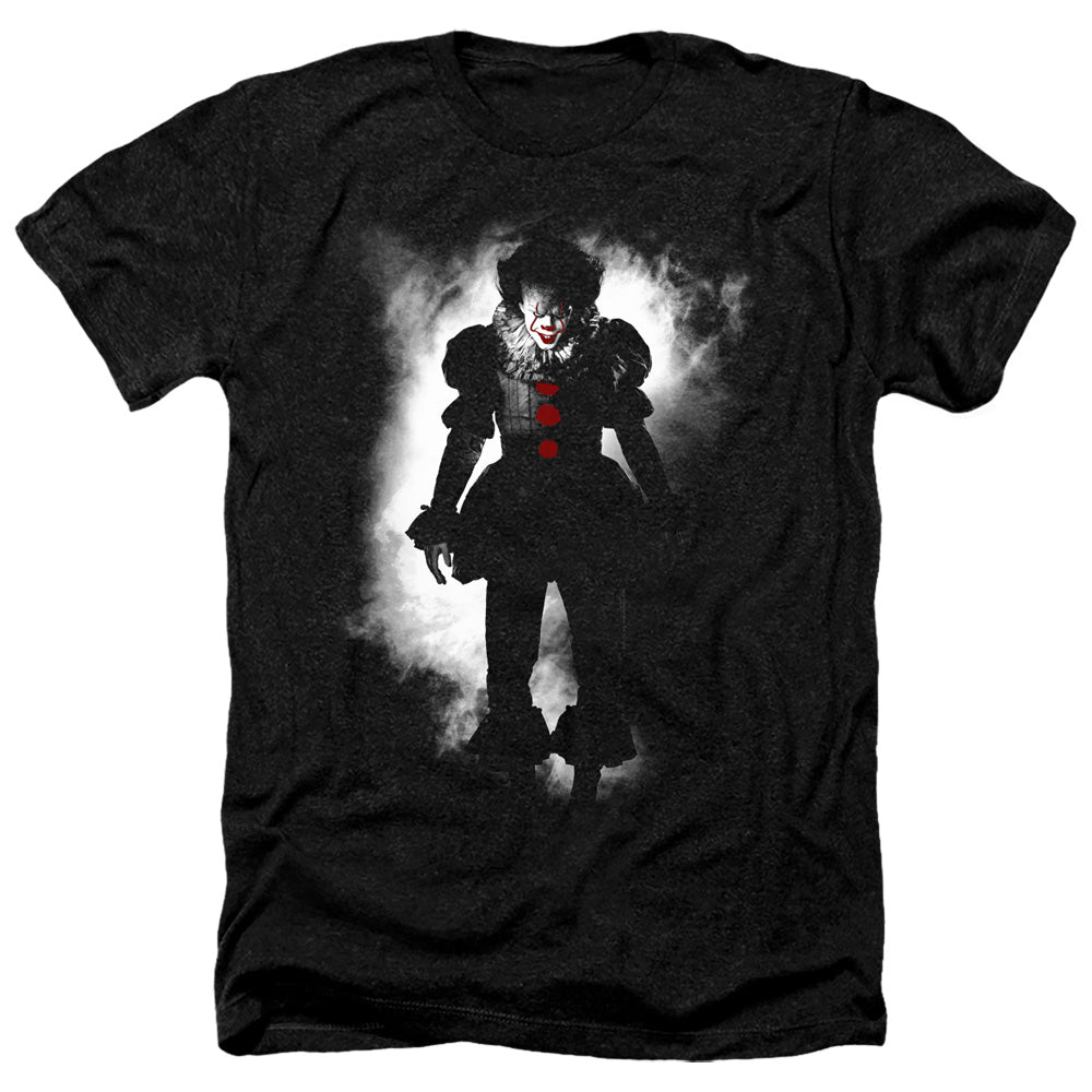 AN OFFCIALLY LICENSED IT 2017 FLOATER MEN'S HEATHER T-SHIRT CHARCOAL