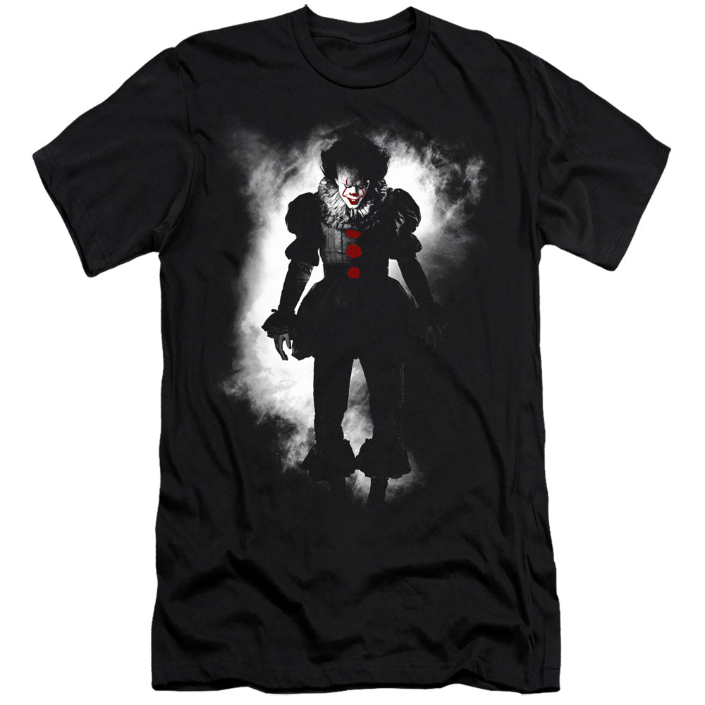 AN OFFCIALLY LICENSED IT 2017 FLOATER MEN'S PREMIUM SLIM FIT T-SHIRT BLACK