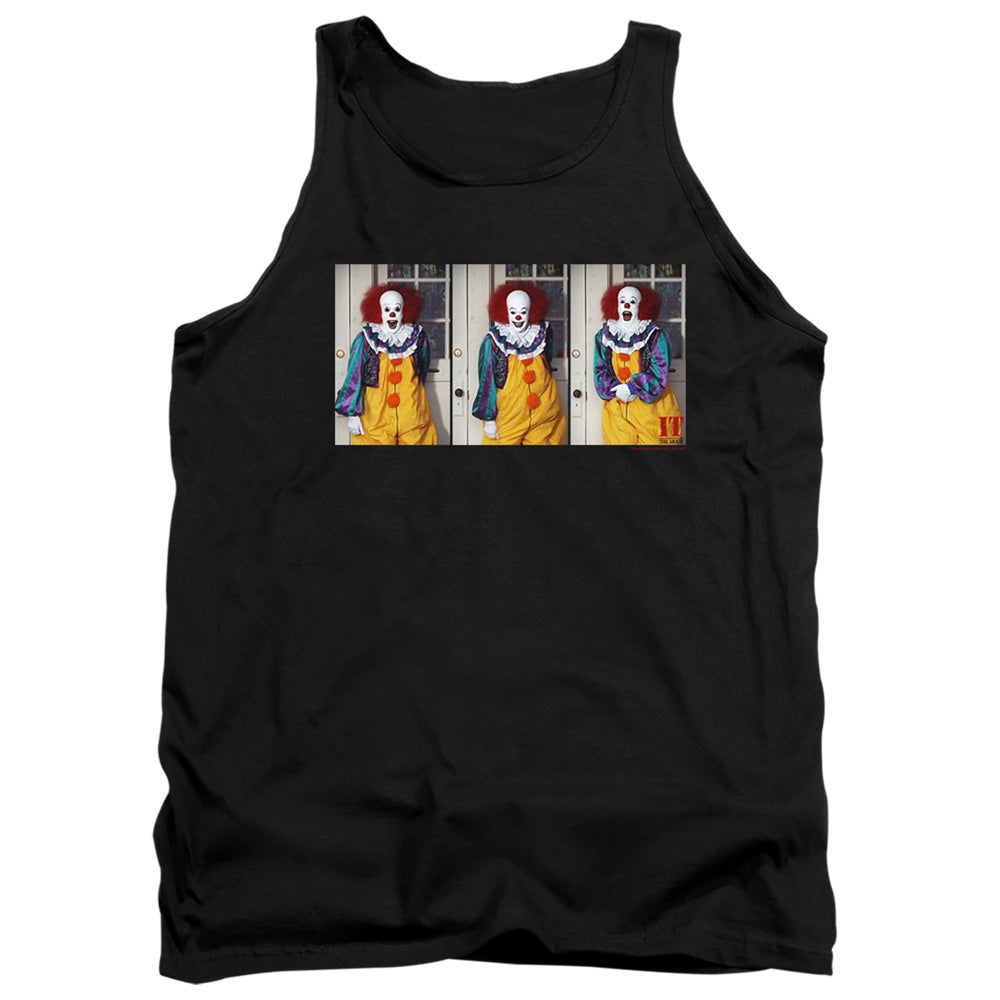 AN OFFCIALLY LICENSED IT 1990 JOKE ADULT UNISEX TANK TOP BLACK