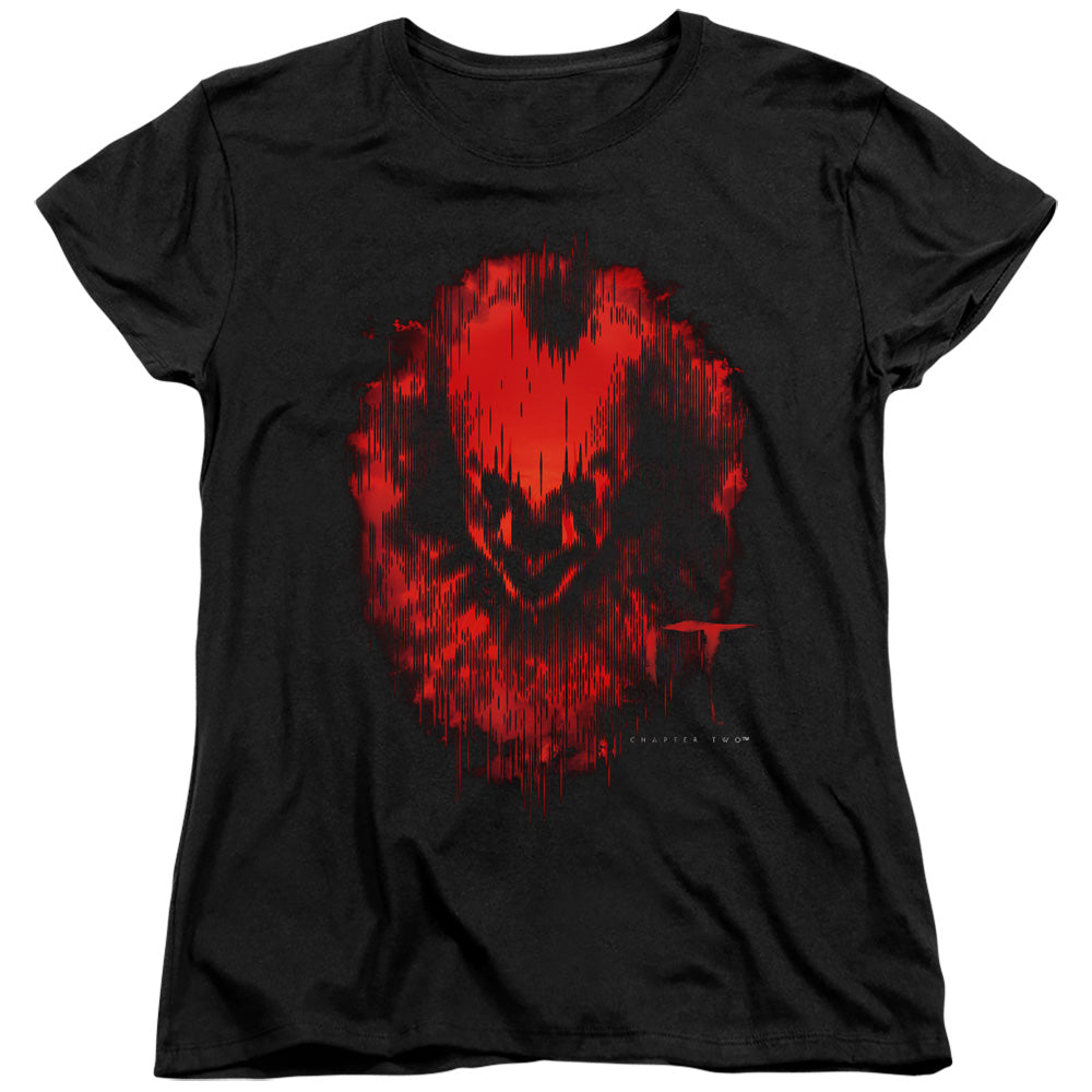 AN OFFCIALLY LICENSED IT 2017 IT ISNT DEAD WOMEN'S REGULAR FIT T-SHIRT BLACK