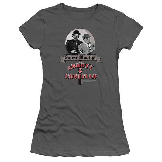 Abbott & Costello Super Sleuths Licensed Women's T-Shirt Juniors SM-2X