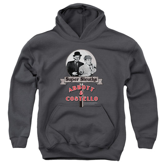 Abbott & Costello Super Sleuths Licensed Youth Hoodie (Ages 8-12) SM-XL