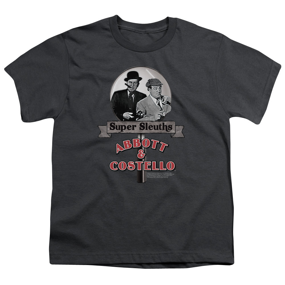 Abbott & Costello Super Sleuths Licensed Kid's T-Shirt (Ages 4-7) SM-XL