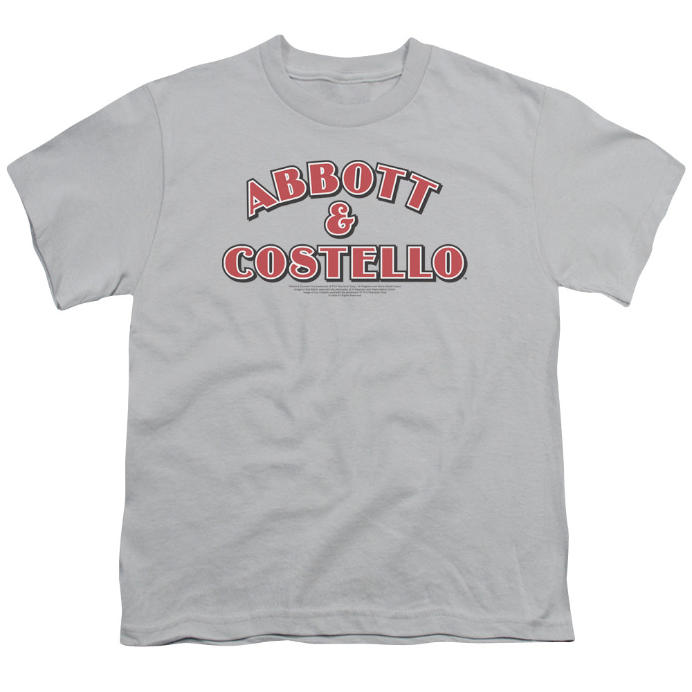 Abbott & Costello Logo Licensed Kid's T-Shirt (Ages 4-7) XL