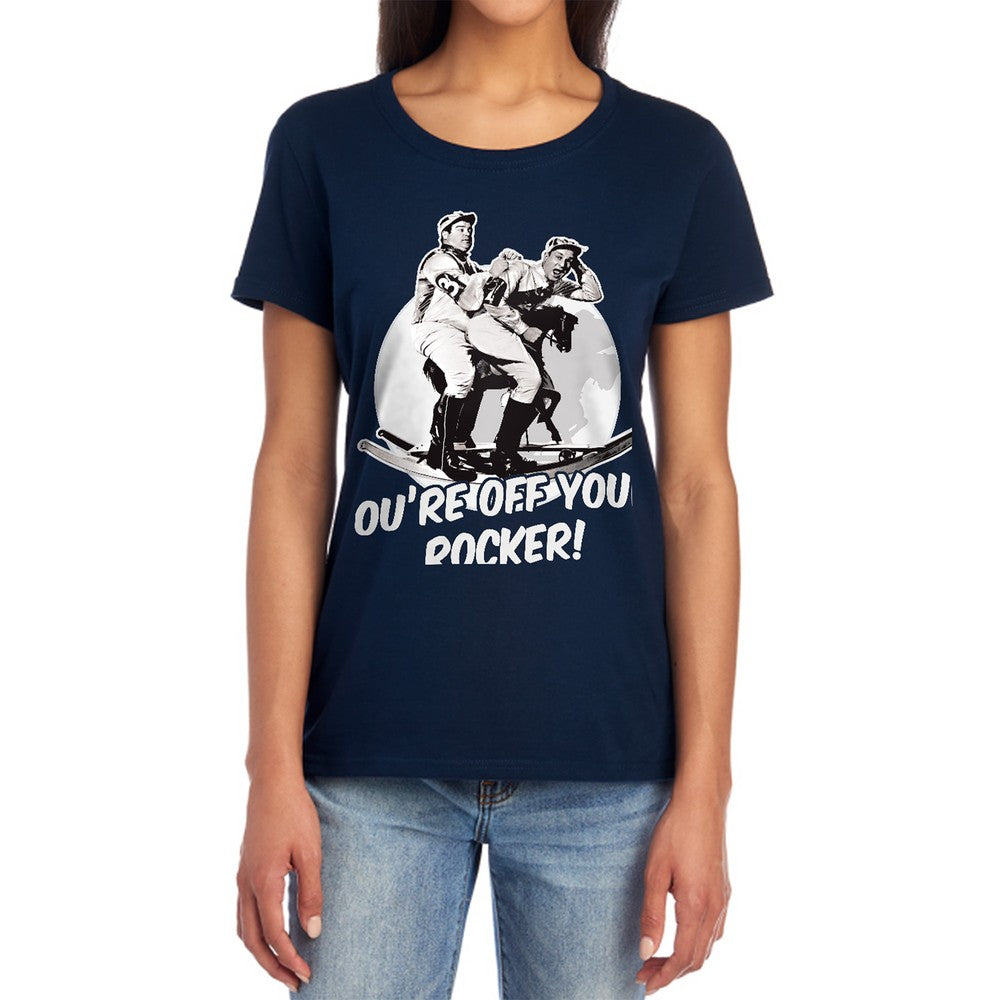 Abbott & Costello Off Your Rocker Licensed Women's T-Shirt Regular Fit SM-2X