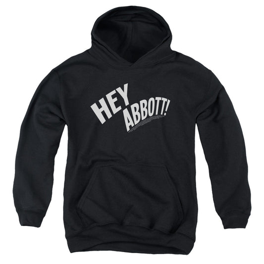 Abbott & Costello Hey Abbott Licensed Youth Hoodie (Ages 8-12) SM-XL
