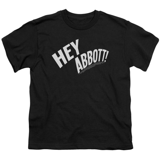 Abbott & Costello Hey Abbott Licensed Kid's T-Shirt (Ages 4-7) SM-XL