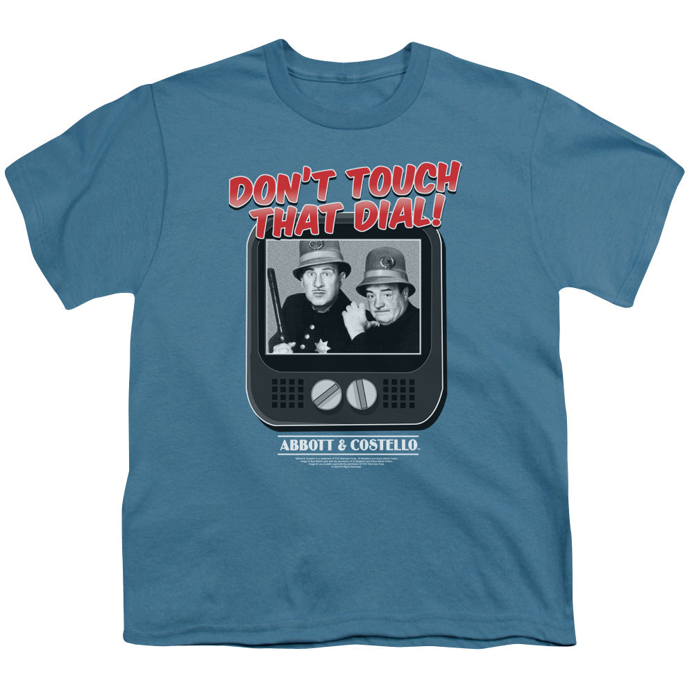 Abbott & Costello That Dial Licensed Kid's T-Shirt (Ages 4-7) XL