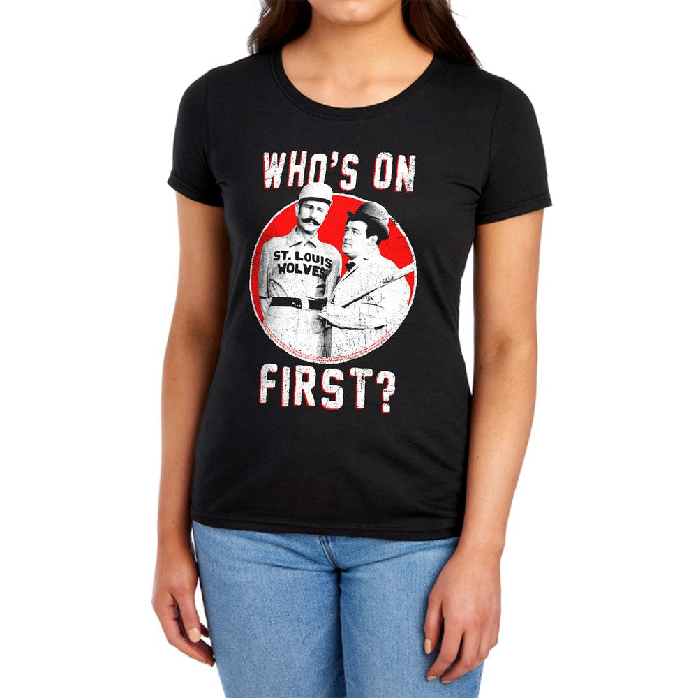 Abbott & Costello First Licensed Women's T-Shirt Regular Fit SM-2X
