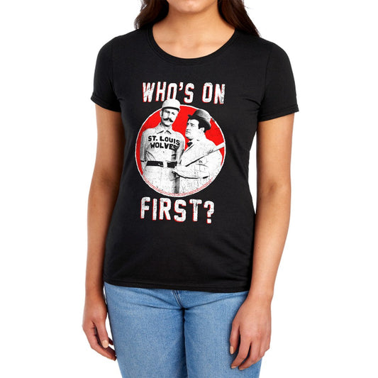 Abbott & Costello First Licensed Women's T-Shirt Regular Fit SM-2X