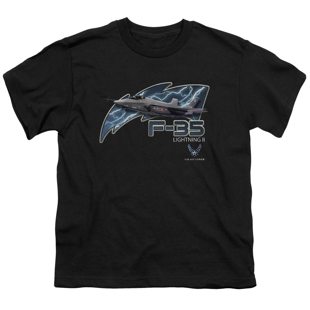 Air Force F35 Licensed Kid's T-Shirt (Ages 4-7) XS-XL