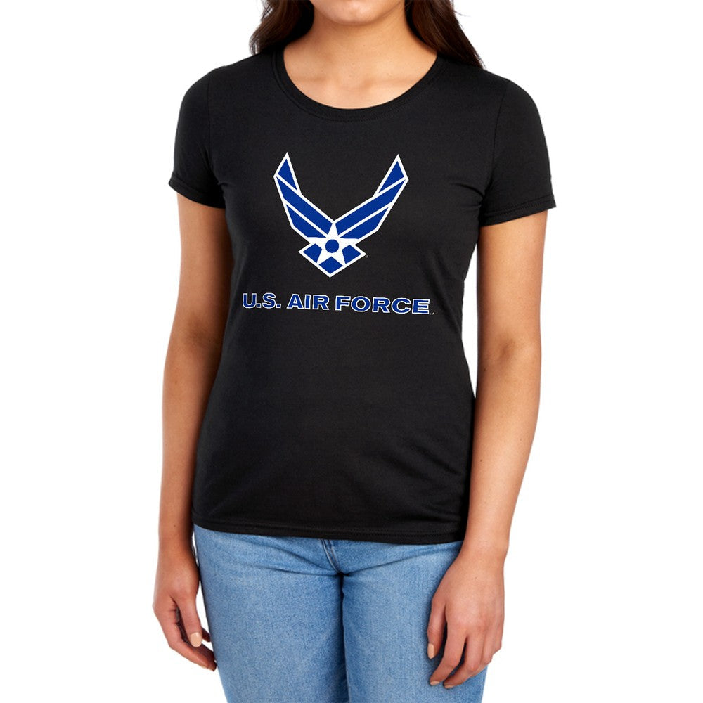 Air Force Logo Licensed Women's T-Shirt Regular Fit SM-2X