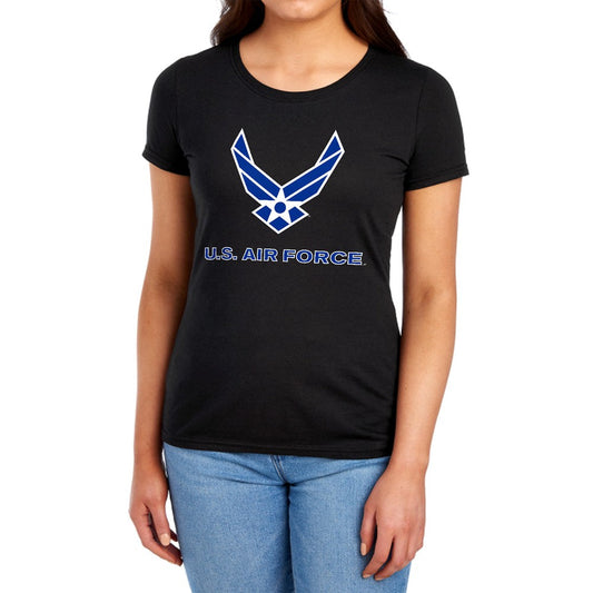 Air Force Logo Licensed Women's T-Shirt Regular Fit SM-2X