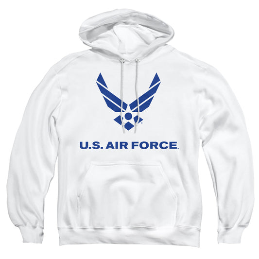 Air Force Distressed Logo Licensed Adult Unisex Hoodie Pullover SM-3X