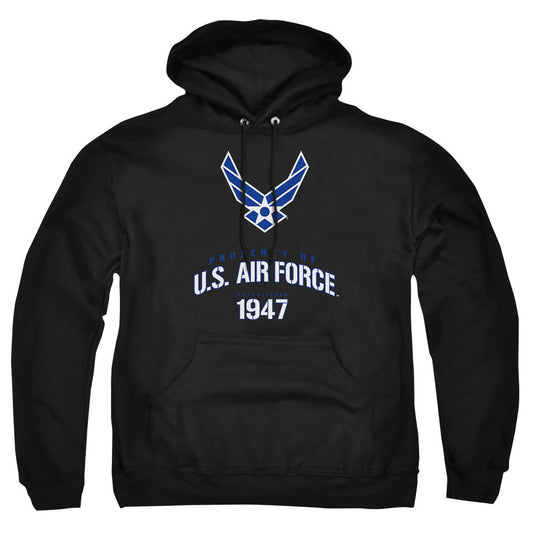 Air Force Property Of Licensed Adult Unisex Hoodie Pullover SM-4X