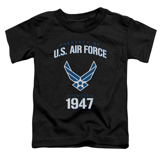 Air Force Property Of Licensed Toddler T-Shirt SM-LG