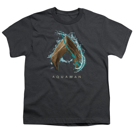 Aquaman Movie Water Shield Licensed Kid's T-Shirt (Ages 4-7) SM-XL