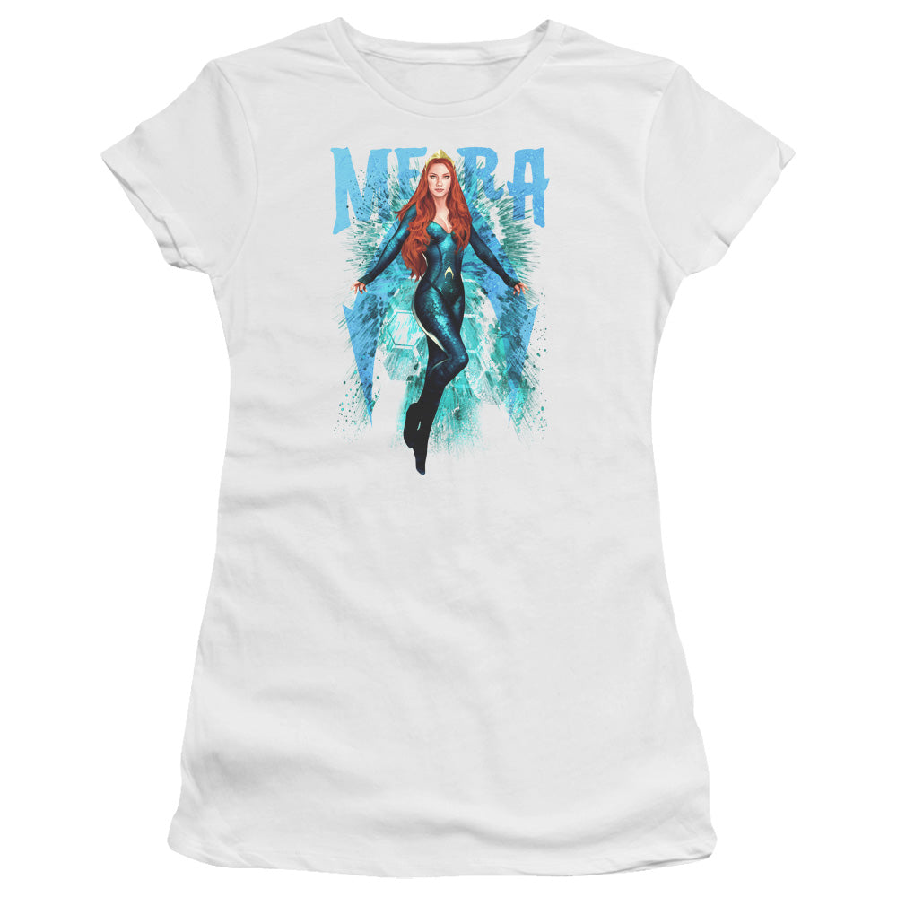 Aquaman Movie Mera Licensed Women's T-Shirt Juniors LG-2X