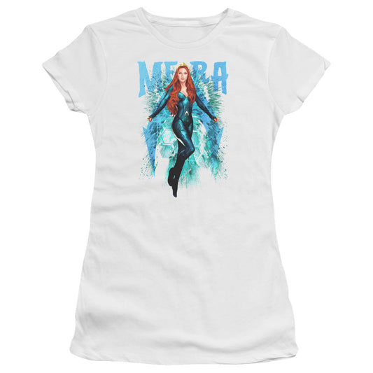 Aquaman Movie Mera Licensed Women's T-Shirt Juniors LG-2X