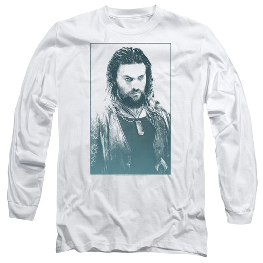 Aquaman Movie Salt Of The Sea Licensed Adult Unisex Long Sleeve T-Shirt SM-3X