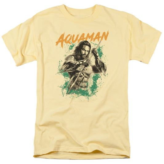 Aquaman Movie Locals Only Licensed Adult Unisex T-Shirt Regular Fit Tee SM-3X