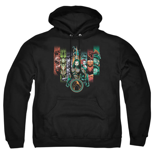 Aquaman Movie Unite The Kingdoms Licensed Adult Unisex Hoodie Pullover SM-4X