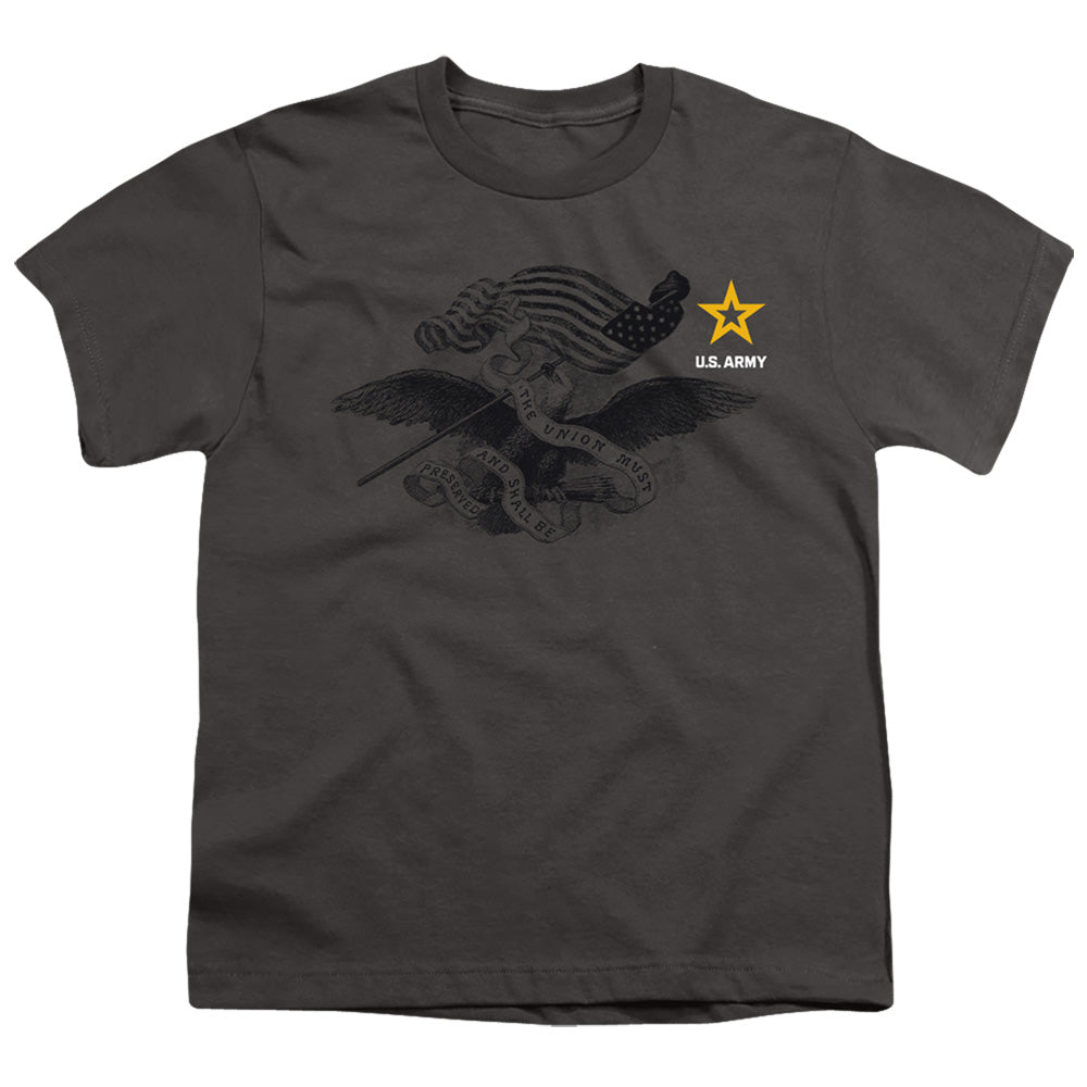 Army Left Chest Licensed Kid's T-Shirt (Ages 4-7) XS-XL