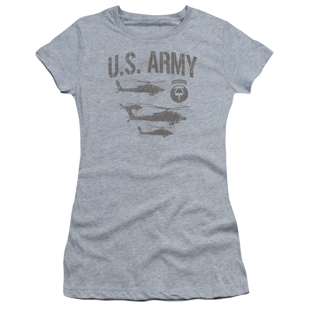 Army Airborne Licensed Women's T-Shirt Juniors SM-2X