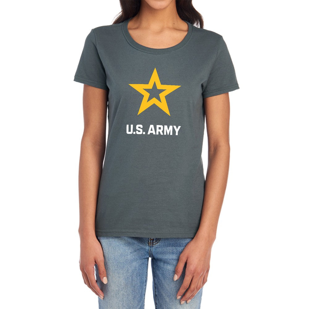 Army Logo Licensed Women's T-Shirt Regular Fit SM-2X