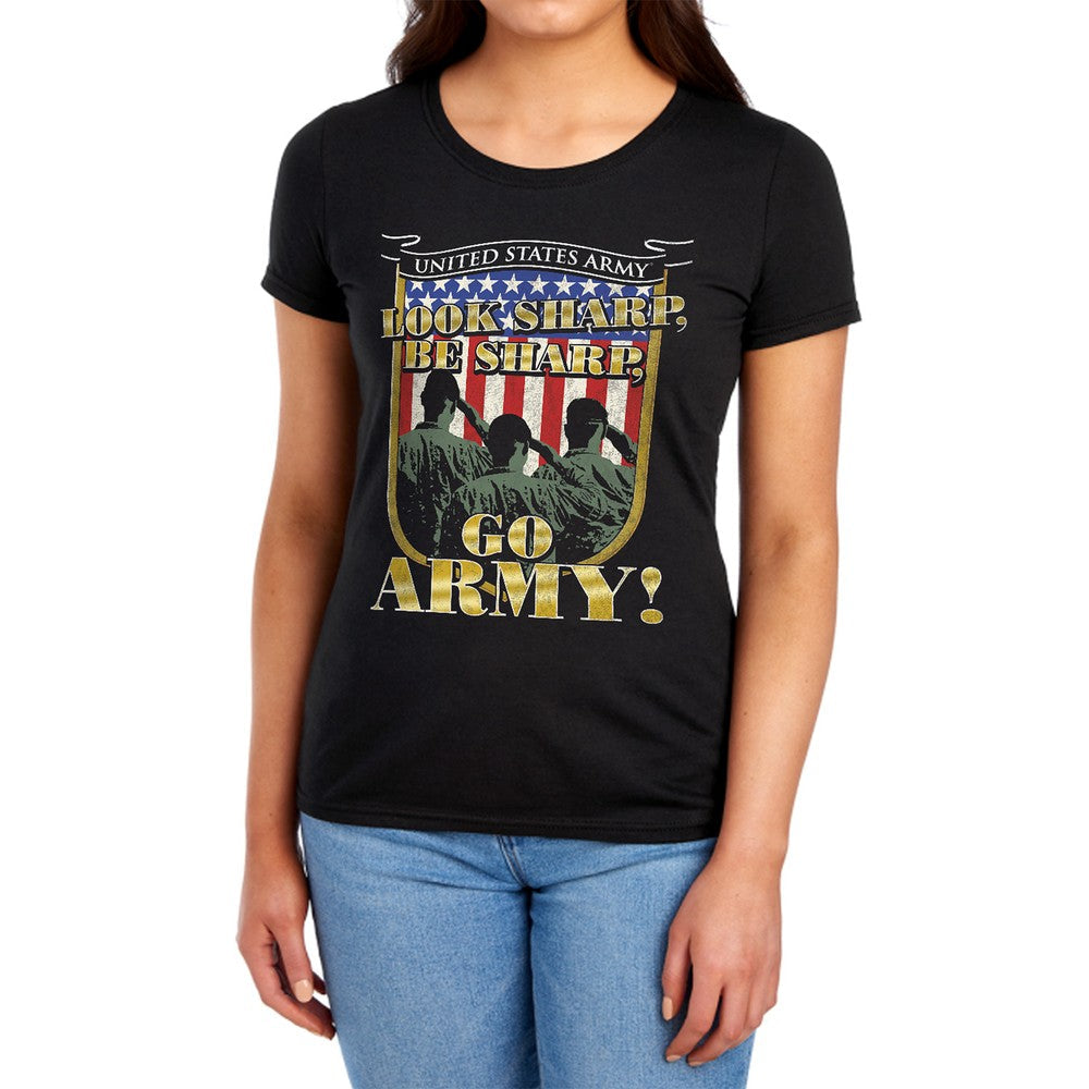 Army Go Army Licensed Women's T-Shirt Regular Fit SM-2X